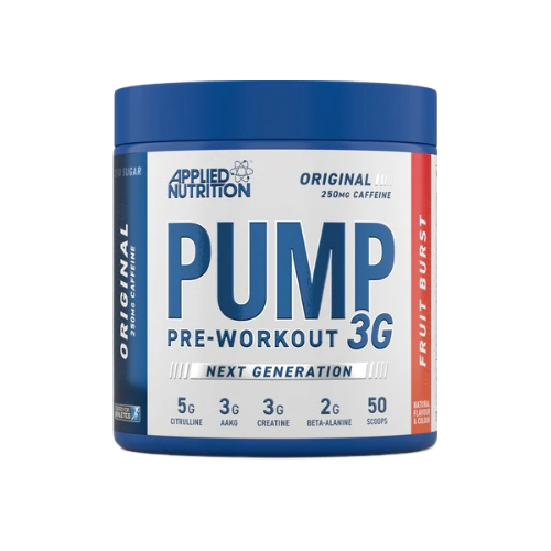 APPLIED PUMP 3G PRE WORKOUT 375G (WITH CAFFEINE)