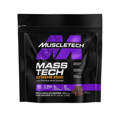 MUSCLETECH MASS TECH EXTREME 2000 HIGH-PROTEIN MASS GAINER 6 LBS