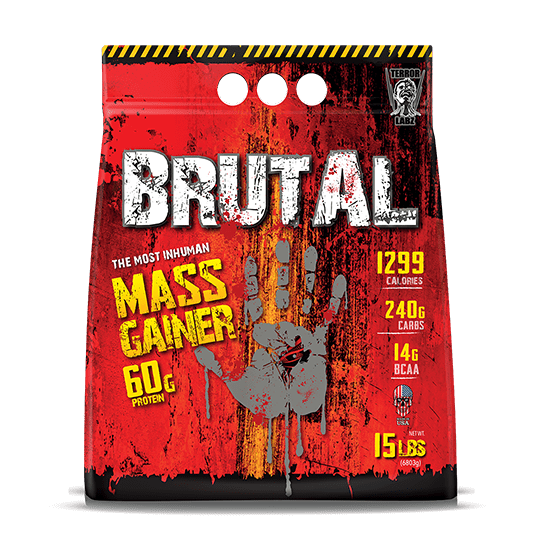 TERROR LABZ BRUTAL MASS GAINER 15 LBS