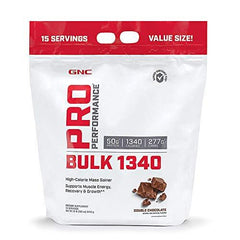 GNC PRO BULK 1340 GAINER 12 LBS