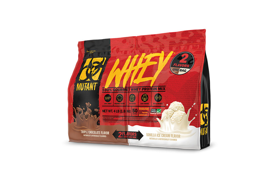 MUTANT WHEY 4 LBS 2 FLAVOURS ONE BAG