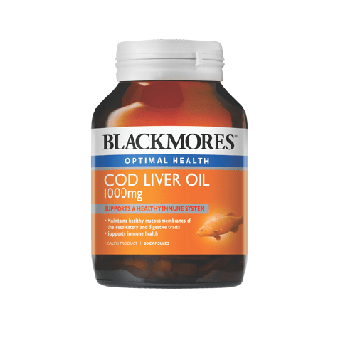 Blackmores Cod Liver Oil 80 Capsules