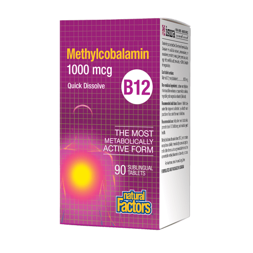 Natural Factors Vitamin B12 Sublingual
