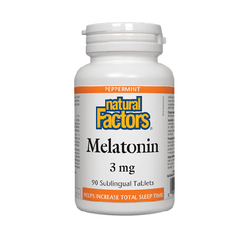 Natural Factors Melatonin 3 mg 90 Tablets