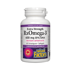Natural Factors Rx Omega-3 600 mg 60 Soft Gell