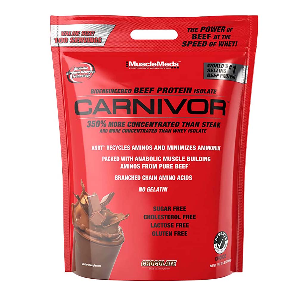 MUSCLEMEDS CARNIVOR BEEF PROTEIN 8lbs