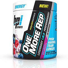 BPI ONE MORE REP 25 SERVINGS BERRY SPLASH