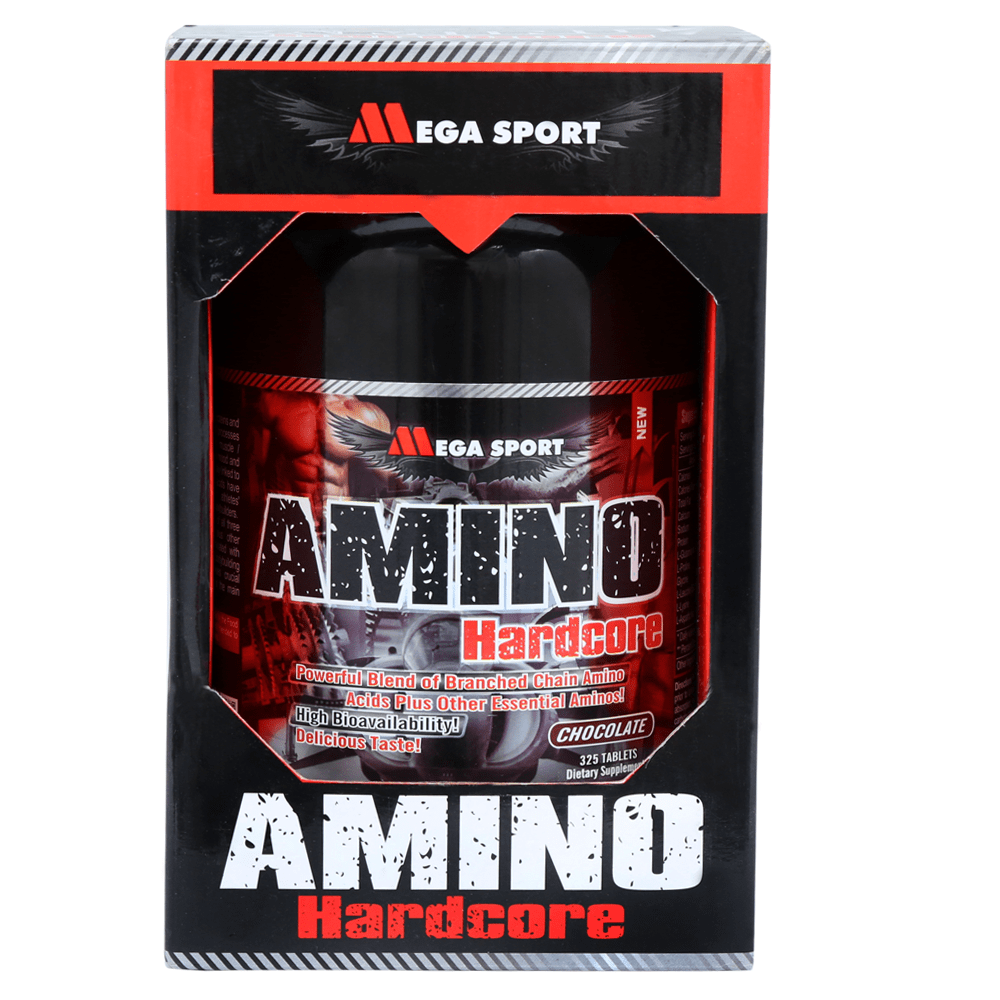 Amino Hardcore 325 Tablets By Mega Sports