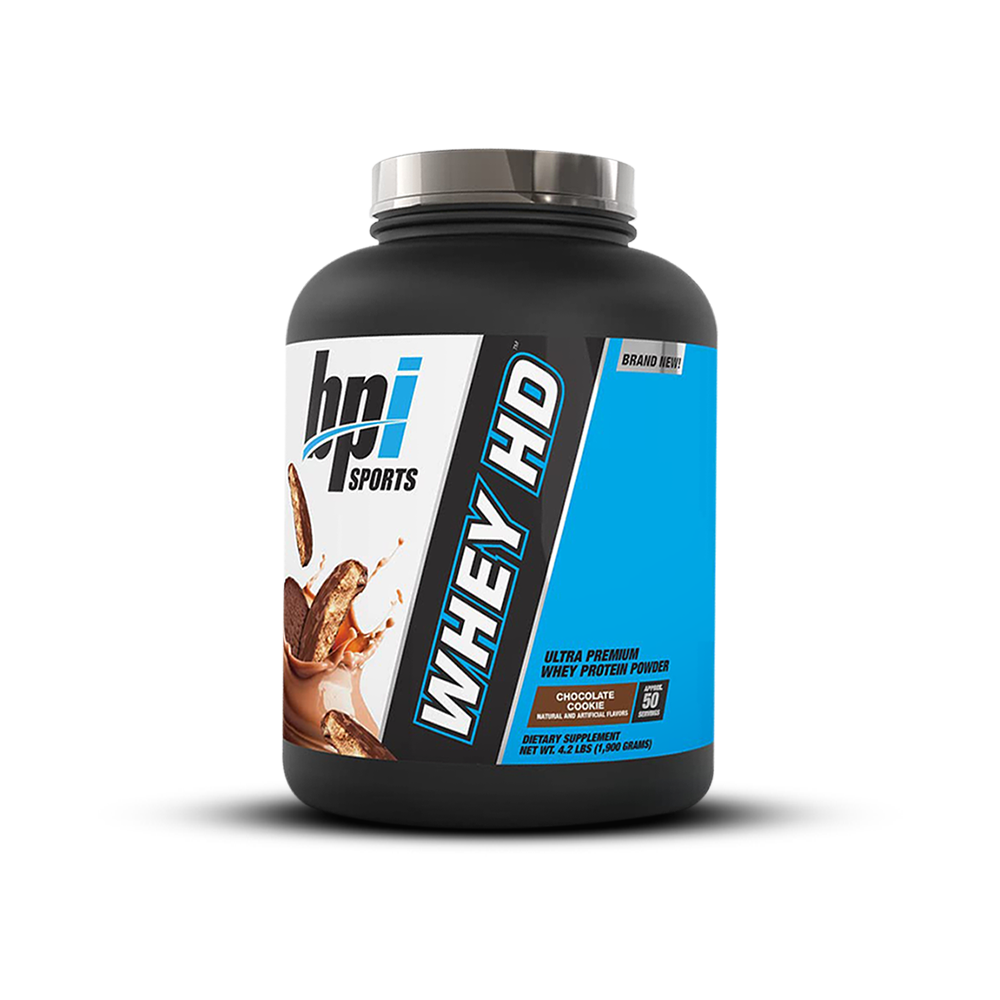 BPI SPORTS, WHEY HD, ULTRA PREMIUM WHEY PROTEIN POWDER