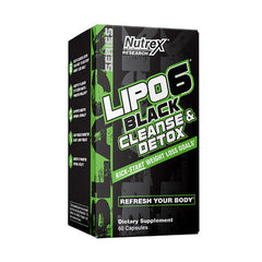 Nutrex Lipo-6 Black Cleanse & Detox 60 Capsules