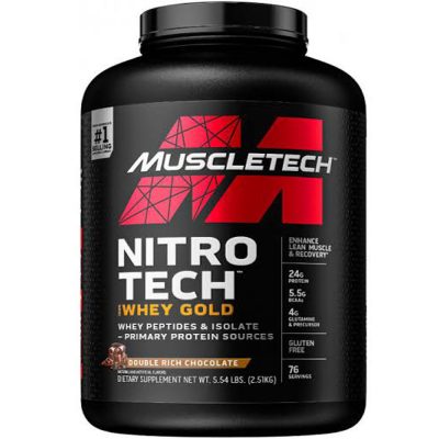 MUSCLETECH NITRO TECH 100% WHEY GOLD