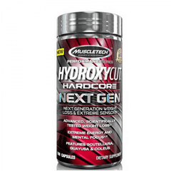 MUSCLETECH HYDROXYCUT HARDCORE NEXT GEN